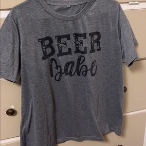 Beer babe tshirt